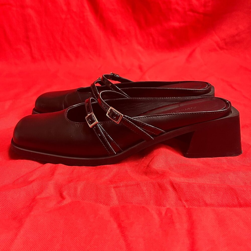 Justine Clenquet low heel strappy mules